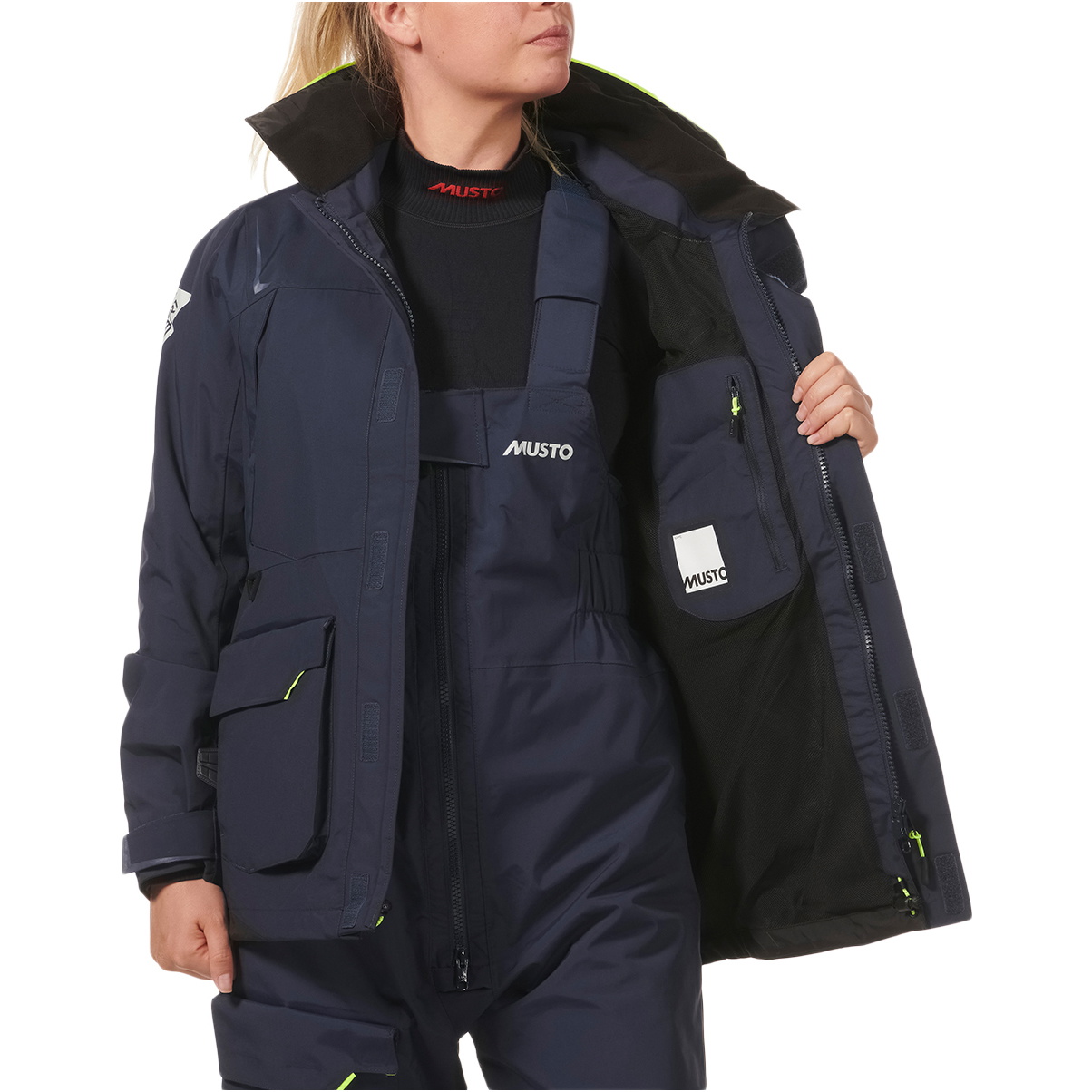 2026 Musto Damen Br1 Channel Jacket 82405 - True Navy